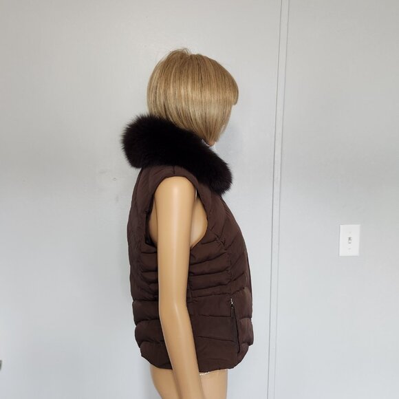 #516 Polyester vest/fo fur - Picture 4 of 4